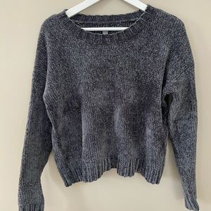 Aerie Chenille Crop Sweater